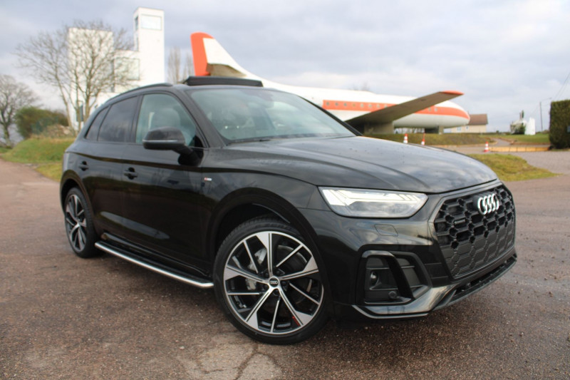 Audi Q5 S-LINE 40 TDI 204 CV HYBRIDE  QUATTRO  GPS 3D CAMÉRA TOIT PANO RE BOITE S-TRONIC Diesel NOIR MYTHIC Occasion à vendre