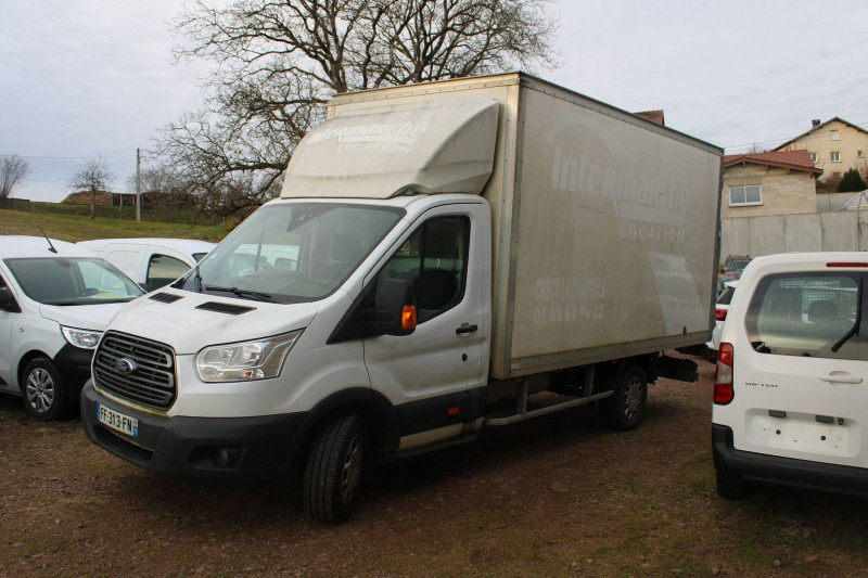 Photo 2 de l'offre de FORD TRANSIT FOURGON 2L TDCI 130 CV AMBIENTE GPS TYPE DÉMÉNAGEMENT CAISSE ALU MONTE CHARGE à 19800€ chez Bougel transactions