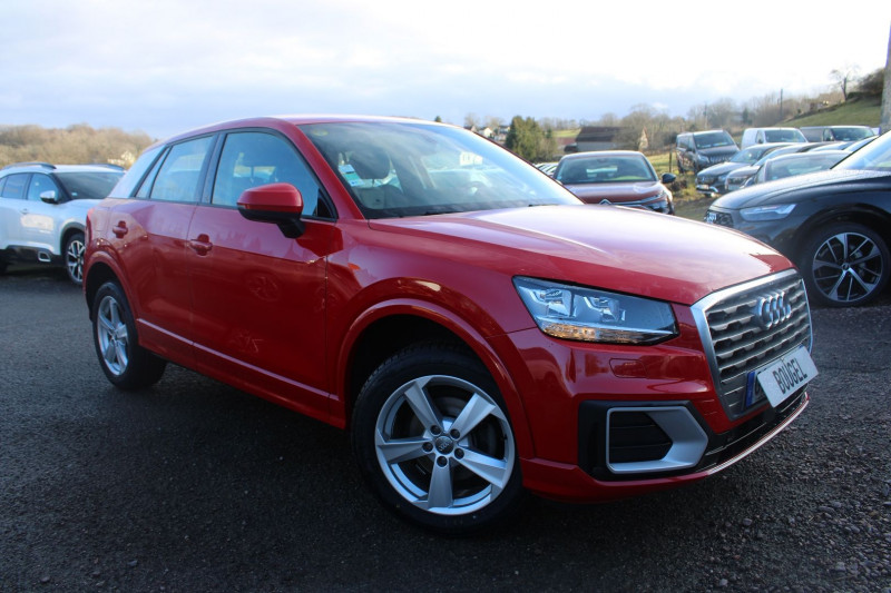 Photo 1 de l'offre de AUDI Q2 30 TDI DESIGN PLUS CAMÉRA GPS 3D JA 17 RÉGULATEUR PACK HIVER BOITE AUTO S-TRONIC à 21900€ chez Bougel transactions