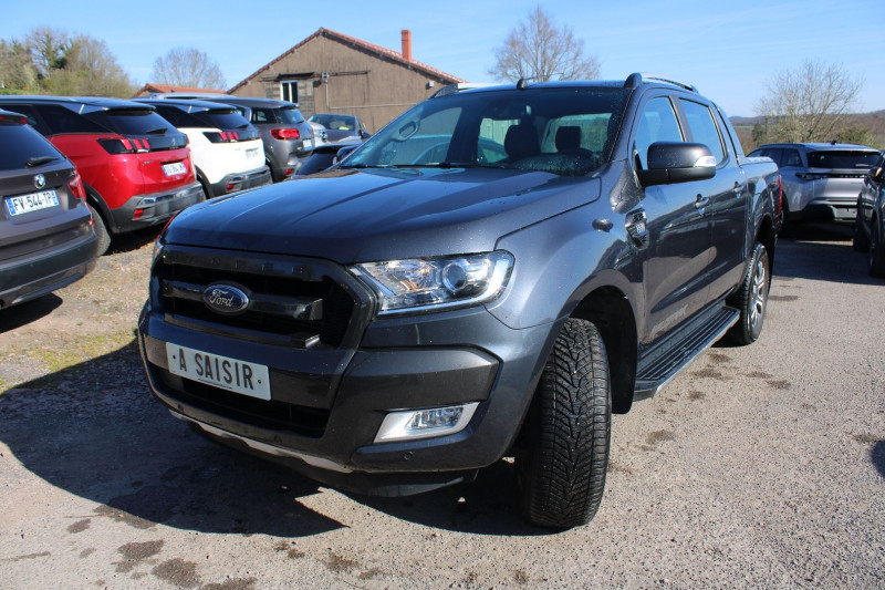 Photo 4 de l'offre de FORD RANGER 3L2 TDCI 200 CV BOITE AUTO WILDTRAK CAMÃRA GPS USB RÃGULATEUR BLUETOOTH ATTELAGE à 30900€ chez Bougel transactions