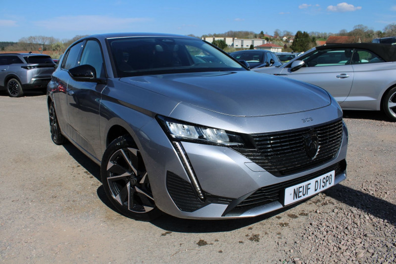 Peugeot 308 PHASE 4 ALLURE 145 CV HYBRIDE GPS 3D CAMÃRA FULL LED JA 17 RÃGULATEUR BOITE AUTO DCS-6 Hybride GRIS ARTENSE Occasion à vendre