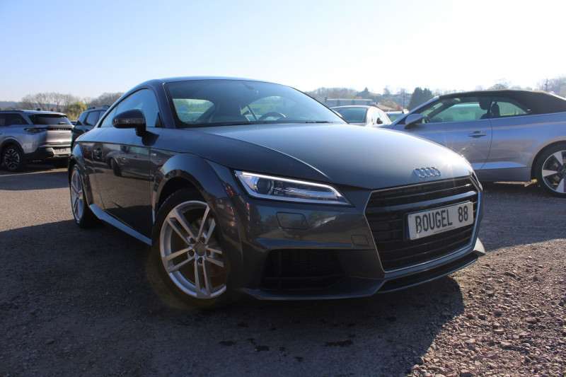 Audi TT COUPÃ S-LINE 2L TDI 184 ABS SPORT BOITE 6 GPS 3D RÃGULATEUR JANTES 18 BLUETOOTH Diesel GRIS ASPHALT Occasion à vendre
