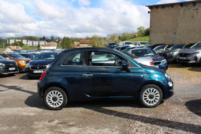 Photo 6 de l'offre de FIAT 500 II C CABRIOLET DOLCEVITA HYBRIDE GPS CONNECT USB RÃGULATEUR BLUETOOTH CUIR LEDS CLIM à 13500€ chez Bougel transactions