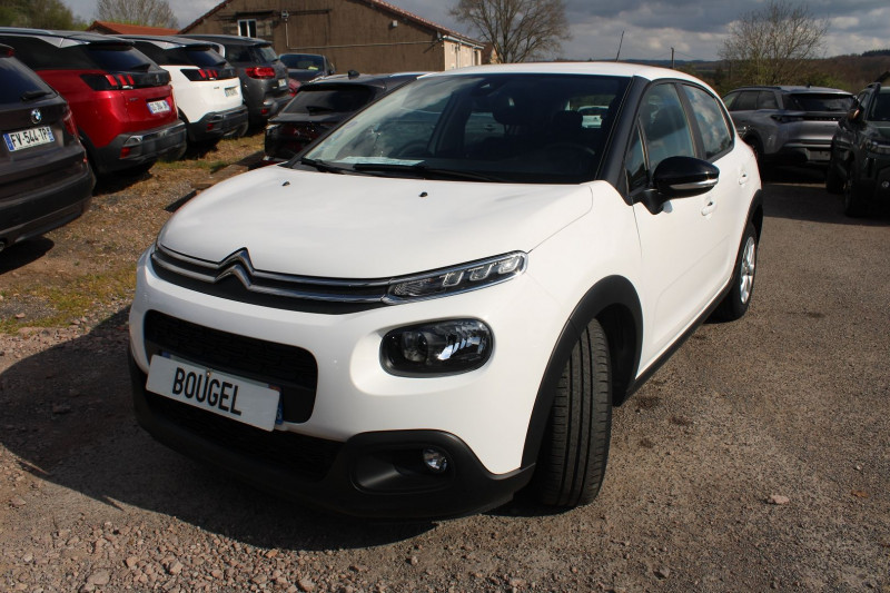 Photo 5 de l'offre de CITROEN C3 III FEEL BUSINESS ESSENCE 83 CV GPS USB RÃGULATEUR BLUETOOTH CLIMAT  4 VITRES ELECT à 10900€ chez Bougel transactions
