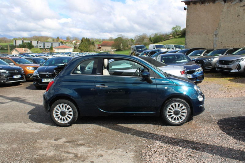 Photo 5 de l'offre de FIAT 500 II C CABRIOLET DOLCEVITA HYBRIDE GPS CONNECT USB RÃGULATEUR BLUETOOTH CUIR LEDS CLIM à 13500€ chez Bougel transactions