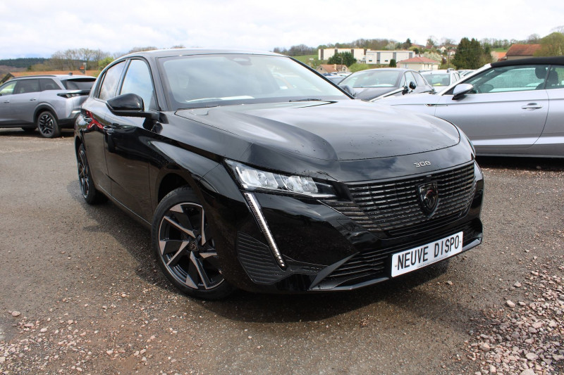 Peugeot 308 PHASE 4 ALLURE BLUE HDI 130 CV GPS 3D CAMÃRA RE JA 17 I-COKPIT FULL LED BOITE AUTO EAT-8 Diesel NOIR PERLA Occasion à vendre