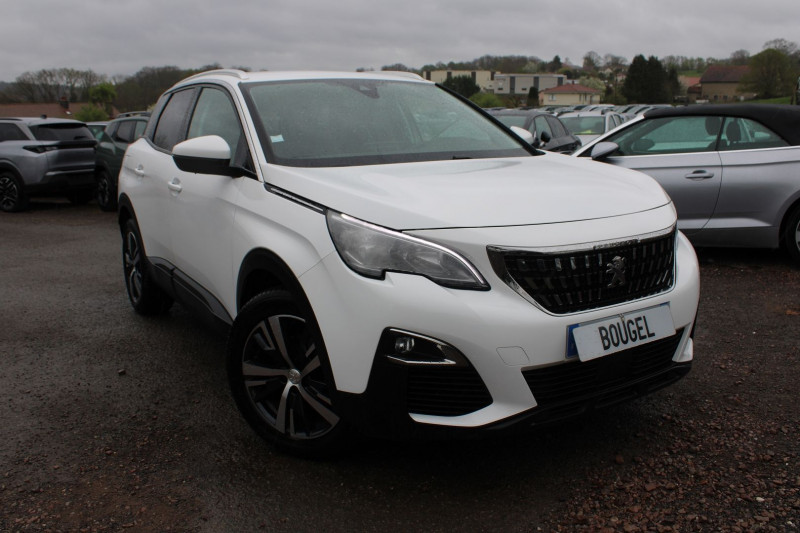 Peugeot 3008 III BLUE HDI 130 CV ACTIVE PACK GPS CAMÃRA I-COKPIT JA 18 ATTELAGE BOITE AUTO EAT-8 Diesel BLANC CRISTAL Occasion à vendre