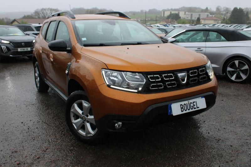 Dacia DUSTER III 1L5 DCI 110 CV CONFORT + "4X4" GPS 3D ATTELAGE CAMÃRA JA 16 BLUETOOTH RÃGULATEUR Diesel ORANGE ATACAMA Occasion à vendre