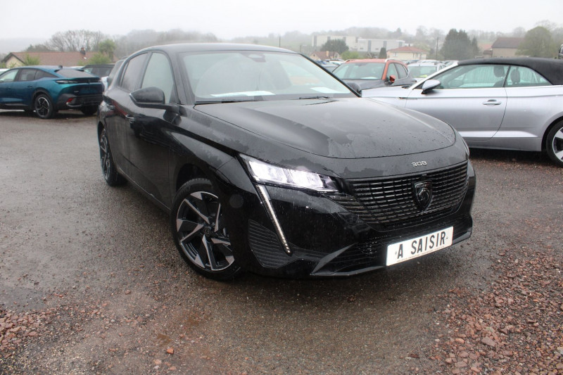 Peugeot 308 PHASE 4 ALLURE 145 CV HYBRIDE GPS 3D CAMÃRA FULL LED JA 17 RÃGULATEUR BOITE AUTO DCS-6 Hybride NOIR PERLA Occasion à vendre