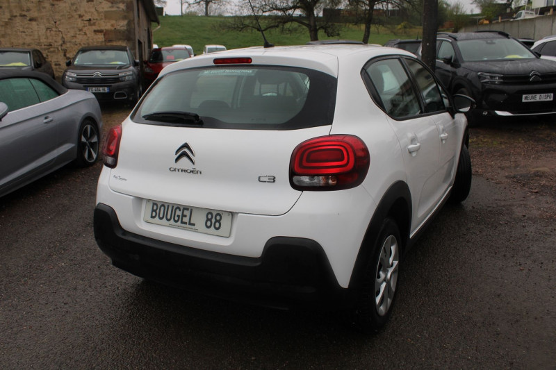 Photo 2 de l'offre de CITROEN C3 PHASE 4 FEEL BUSINESS ESSENCE 83 CV GPS USB RÃGULATEUR BLUETOOTH CLIMAT  FULL LEDS à 10990€ chez Bougel transactions