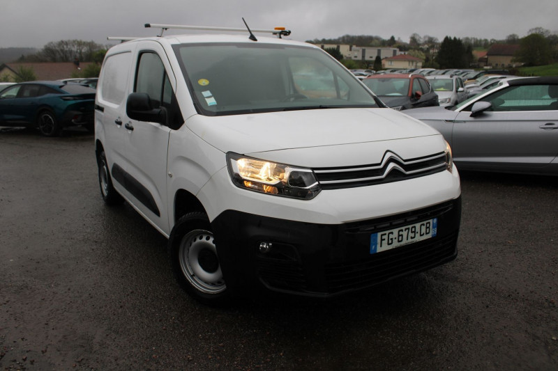 Citroen BERLINGO 4 AFFAIRE BLUE HDI 100 CV CLUB GALERIE BLUETOOTH RÃGULATEUR MP3 USB TVA=11659 E HT Diesel BLANC UTILITAIRE Occasion à vendre