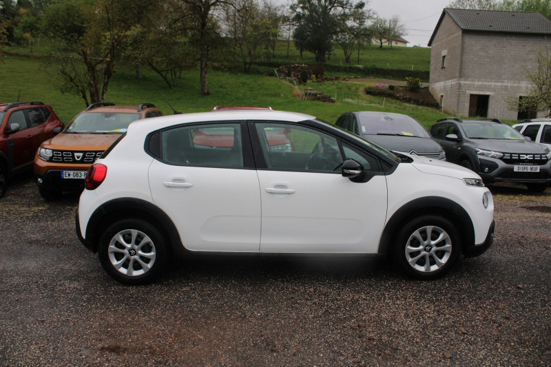 Photo 5 de l'offre de CITROEN C3 III BLUE HDI 100 CV FEEL BUSINESS CLIM AUDIO USB BLUETOOTH RÃGULATEUR ROUE SECOURS à 8990€ chez Bougel transactions