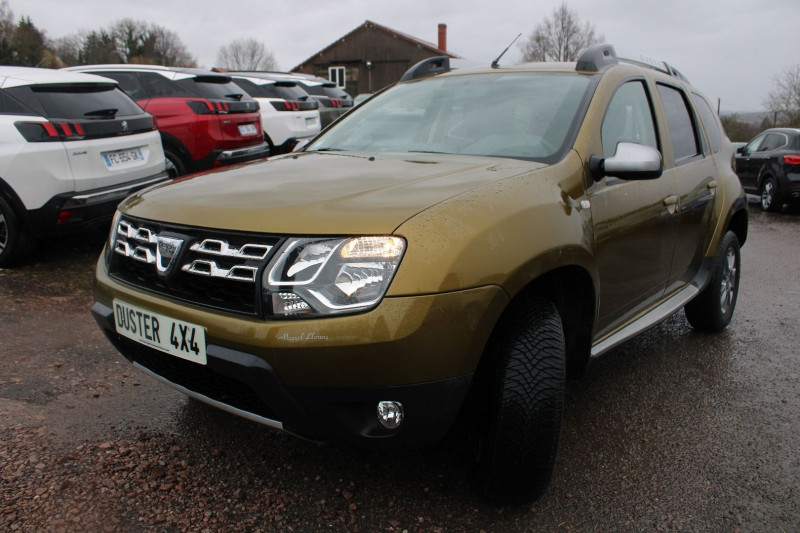 Dacia DUSTER II 1L2 TCE 125 CV 4X4 PRESTIGE GPS USB CLIMAT RÃGULATEUR BLUETOOTH ABS BOITE 6V Essence VERT NATURE Occasion à vendre