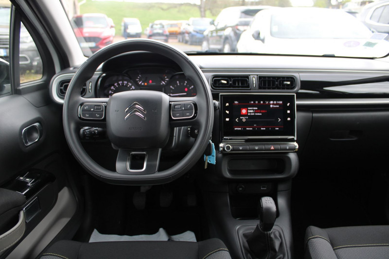 Photo 9 de l'offre de CITROEN C3 PHASE 4 FEEL BUSINESS ESSENCE 83 CV GPS USB RÃGULATEUR BLUETOOTH CLIMAT FULL LEDS à 10990€ chez Bougel transactions