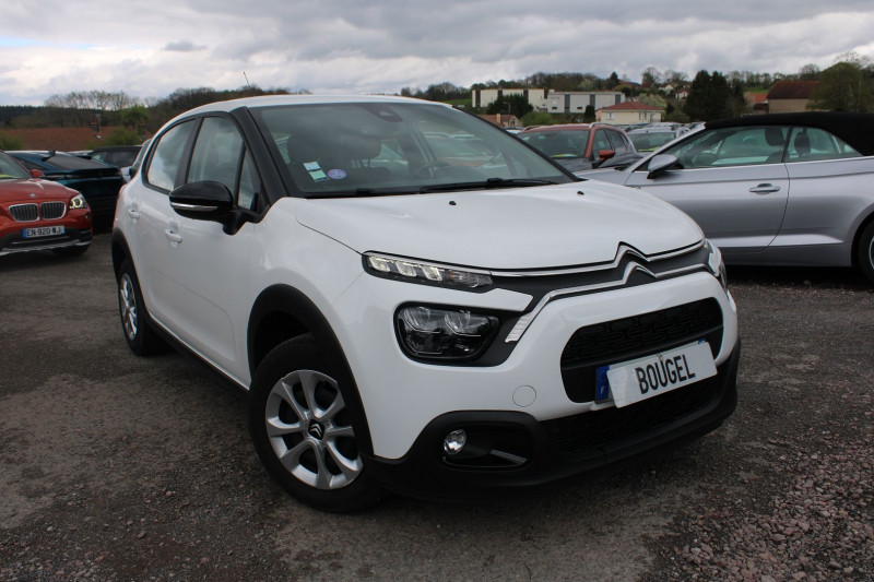 Citroen C3 PHASE 4 FEEL BUSINESS ESSENCE 83 CV GPS USB RÃGULATEUR BLUETOOTH CLIMAT FULL LEDS Essence BLANC CRISTAL Occasion à vendre