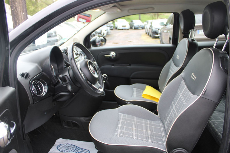 Photo 9 de l'offre de FIAT 500 C LOUNGE CABRIOLET GPS MÃDIA USB BLUETOOTH CLIM AUTO RÃGULATEUR RADARS ABS ESP à 11900€ chez Bougel transactions