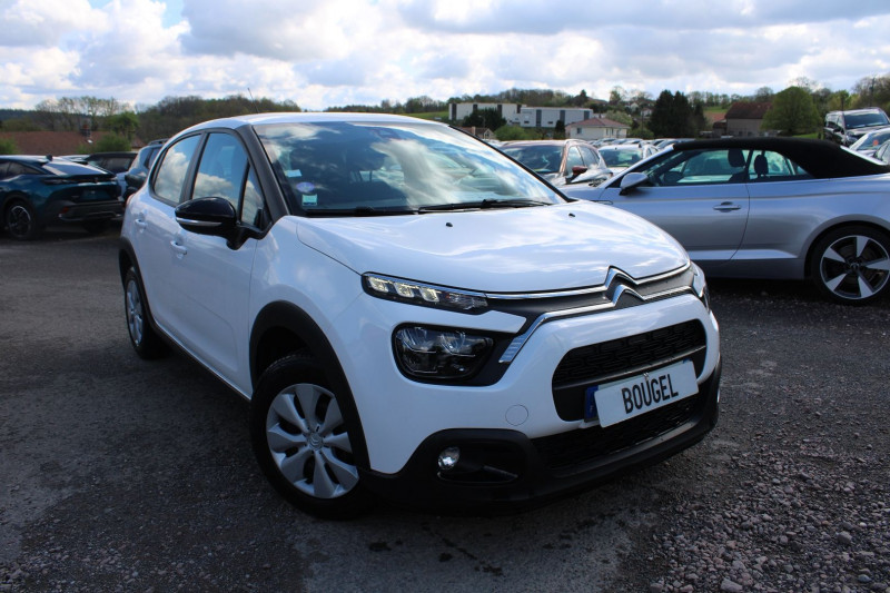 Citroen C3 PHASE 4 FEEL BUSINESS ESSENCE 83 CV GPS USB RÃGULATEUR BLUETOOTH CLIMAT  FULL LEDS Essence BLANC CRISTAL Occasion à vendre