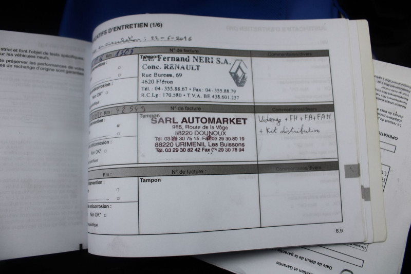 Photo 14 de l'offre de DACIA DUSTER II 1L5 DCI 90 CV CLIM LAURÃATE BOITE 6V RÃGULATEUR BLUETOOTH JANTES ALU  ABS à 13400€ chez Bougel transactions