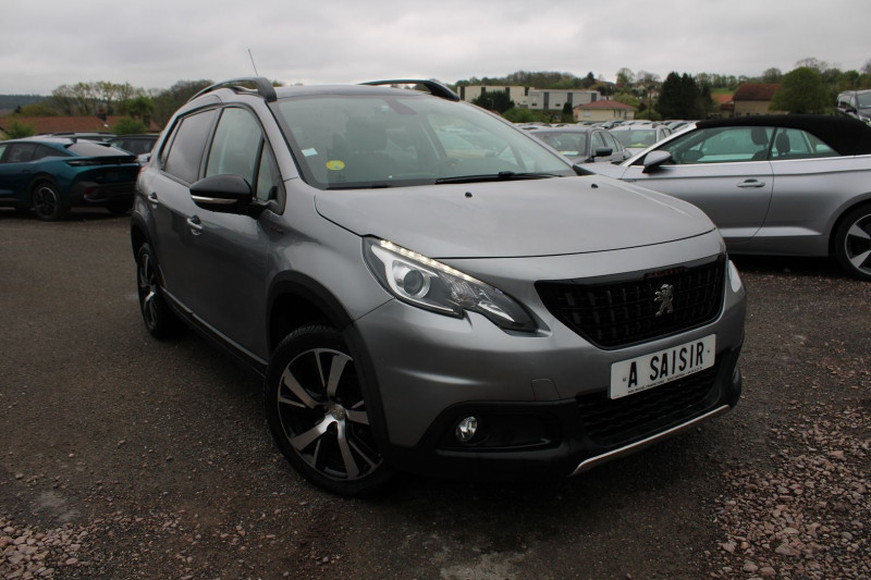Peugeot 2008 II GT LINE SPORT LUXE 1L5 BLUEHDI 100 CV CAMÃRA TOIT PANO GRIPP CONTROL GPS LEDS Diesel GRIS ARTENSE Occasion à vendre