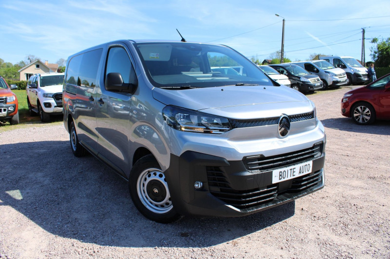 Citroen JUMPY 4 "6 PLACES" 2L HDI 180 CV GPS 3D CAMÃRA USB I-COKPIT RÃGULATEUR BOITE AUTO EAT-8 Diesel GRIS ARTENSE Occasion à vendre