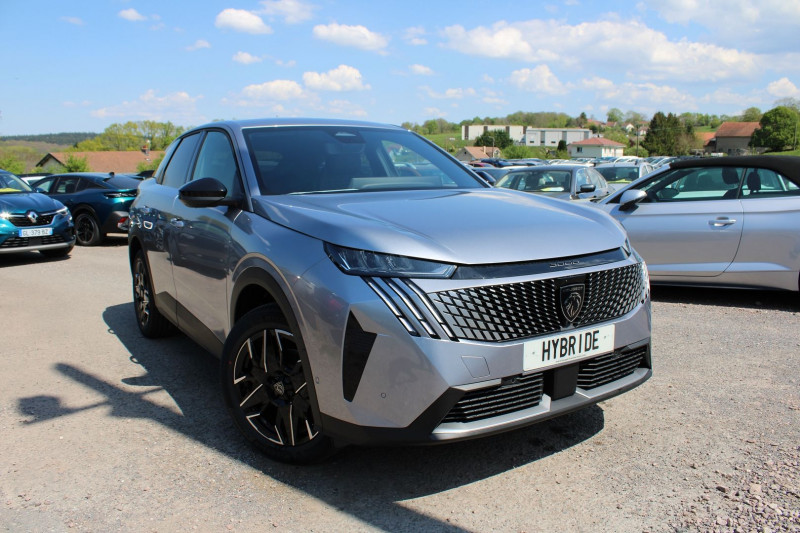 Peugeot 3008 PHASE 5 ALLURE 145 CV HYBRIDE GPS 3D CAMÃRA USB JA 19 FULL LED I-COKPIT BOITE AUTO DSC-6 Hybride GRIS ARTENSE Occasion à vendre