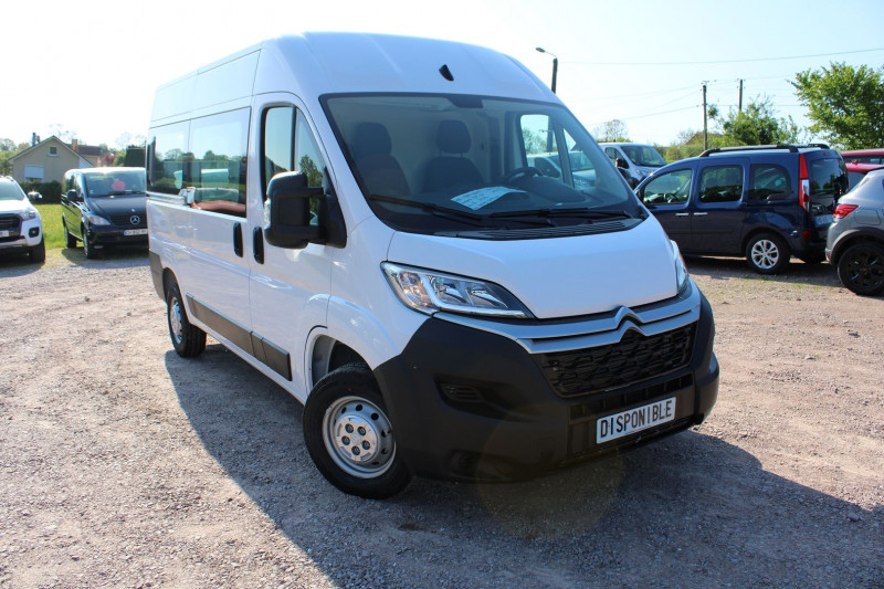 Citroen JUMPER FG BLUEHDI 120 L2 H2 DIESEL 2L2 BOITE 6 CLIMAT ABS RÃGULATEUR BLUETOOTH  3 PLACES Diesel BLANC UTILE Occasion à vendre
