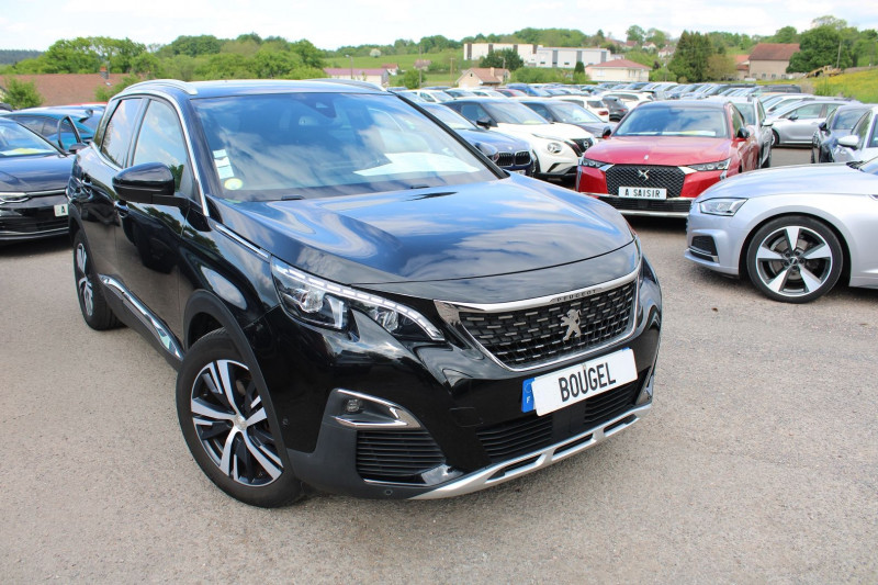 Peugeot 3008 III GT-LINE 1L6 BLUE HDI 120 CV GPS 3D CAMÃRA RE JA 18 FULL LED BLUETOOTH RÃGULATEUR Diesel NOIR PERLA Occasion à vendre