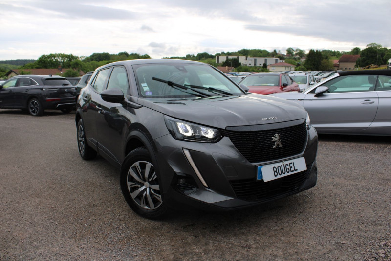 Peugeot 2008 III ACTIVE BUSINESS ESSENCE 100 CV GPS 3D USB FULL LED RE RADAR BLUETOOTH RÃGULATEUR Essence GRIS PLATINIUM Occasion à vendre