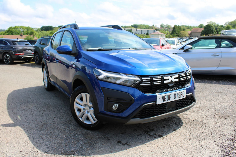 Dacia SANDERO 5 STEPWAY 100 CV ECO-GPL EXPRESSION GPS CARPLAY USB FULL LED BLUETOOTH RÃGULATEUR Essence BLEU IRON Occasion à vendre