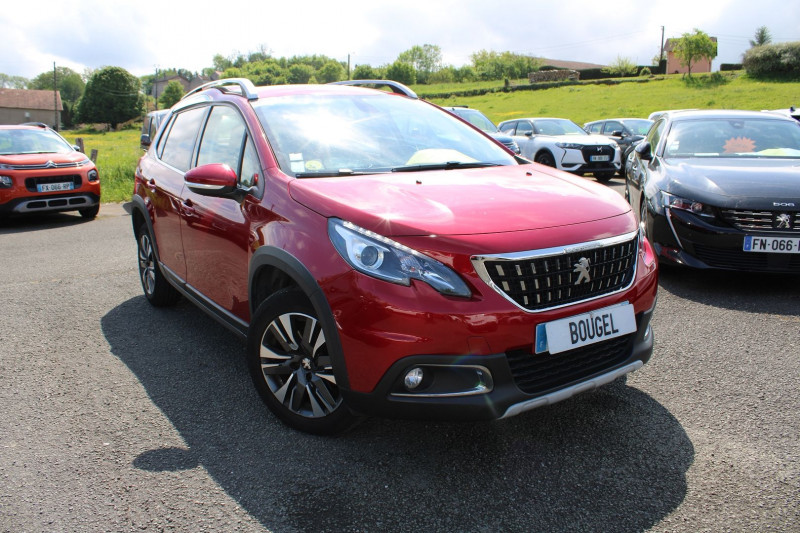 Peugeot 2008 II 1L5 BLUEHDI 120 CV ALLURE EAT6 BOITE AUTO GPS USB RÃGULATEUR BLUETOOTH CUIR LEDS Diesel ROUGE ULTIMATE Occasion à vendre