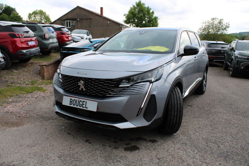 Photo 4 de l'offre de PEUGEOT 5008 PHASE 4 ALLURE PACK EAT8 BOITE AUTO PALETTE HYBRIDE 136 CV CAMÃRA 360 MI CUIR  7 PLACES à 30400€ chez Bougel transactions