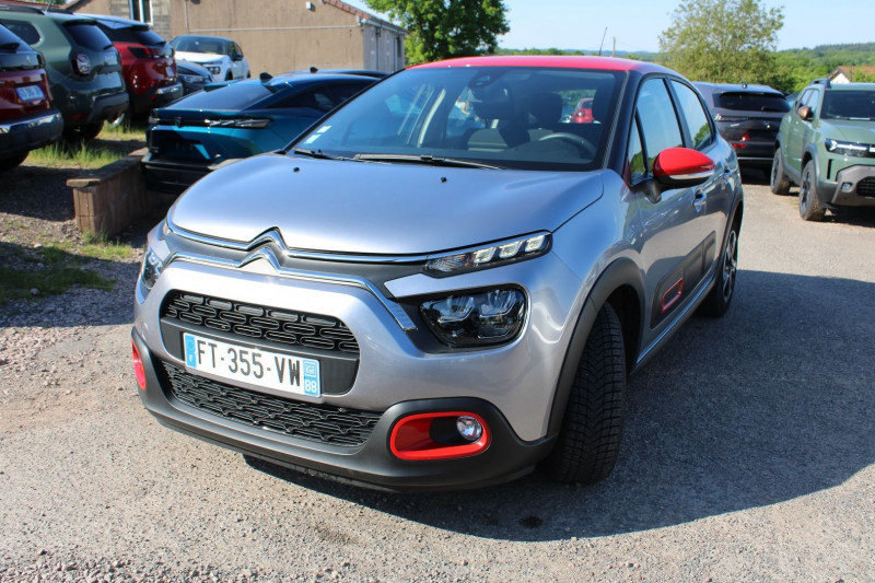Photo 4 de l'offre de CITROEN C3 PHASE 4 SHINE 82 CV ESSENCE GPS MIROR LINK CLIM FULL LED USB RADAR BLUETOOTH RÃGULATEUR à 10500€ chez Bougel transactions