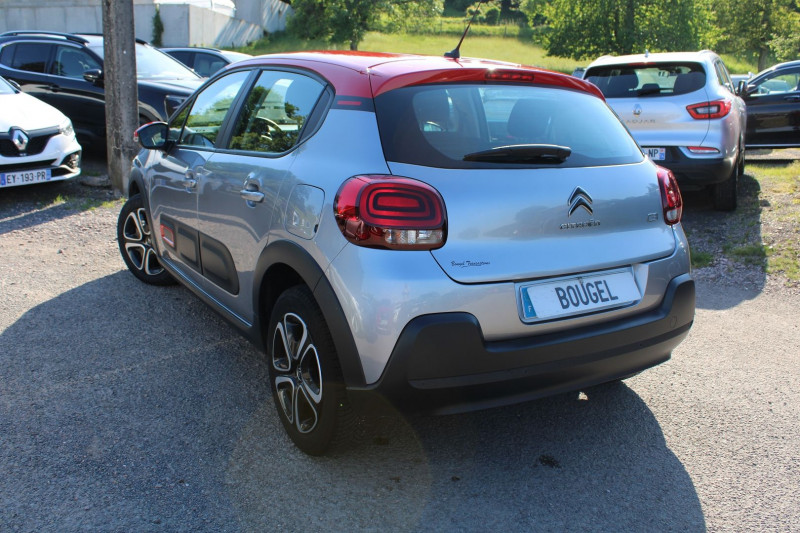 Photo 3 de l'offre de CITROEN C3 PHASE 4 SHINE 82 CV ESSENCE GPS MIROR LINK CLIM FULL LED USB RADAR BLUETOOTH RÃGULATEUR à 10500€ chez Bougel transactions