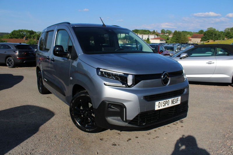 Citroen BERLINGO 5 MAX BLUE HDI 130 CV GPS 3D CAMÃRA I-COKPIT JA 16 FULL LED GRIP BOITE AUTO EAT-8 Diesel GRIS ACIER Occasion à vendre