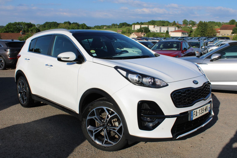 Kia SPORTAGE III 1.6 CRDI 136CH ISG GT LINE 4X2 Diesel BLANC NORDIC Occasion à vendre