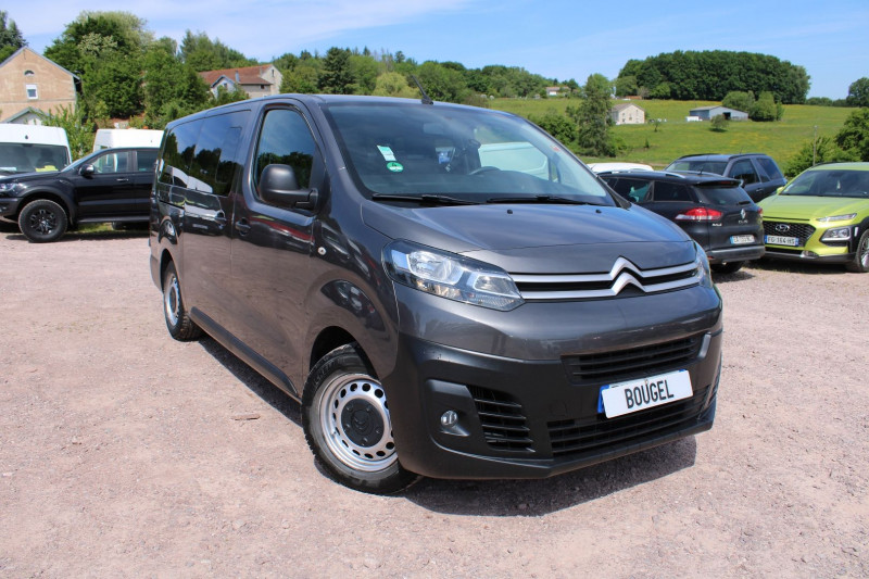 Photo 1 de l'offre de CITROEN JUMPY 4 XL BLUE HDI 115 CV CONFORT "9 PLACES" CLIM ATTELAGE RADAR BLUETOOTH RÃGULATEUR à 19990€ chez Bougel transactions