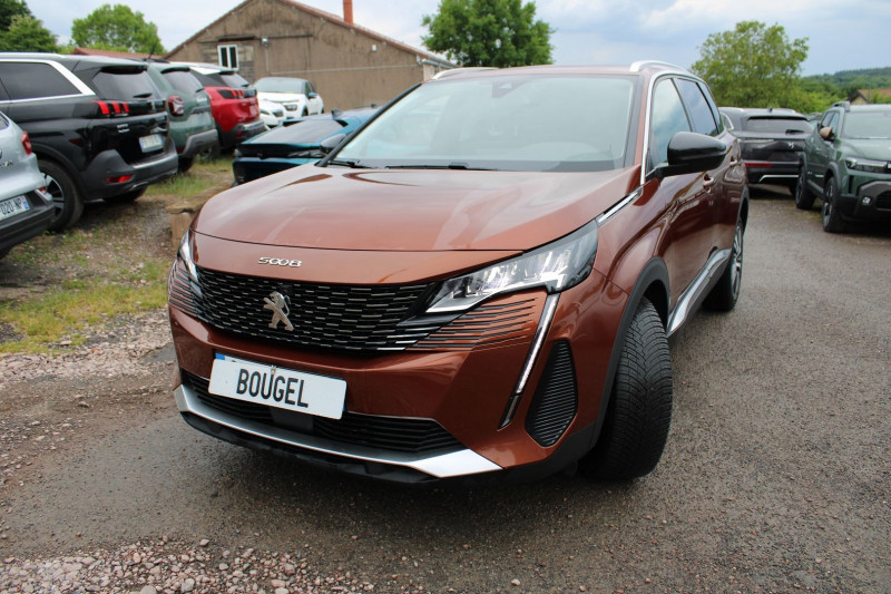 Photo 4 de l'offre de PEUGEOT 5008 PHASE 4 ALLURE DIESEL EAT8 BOITE AUTO PALETTE 1L5 BLUEHDI 130 GPS CUIR CAMÃRA 360   7.PL à 25900€ chez Bougel transactions