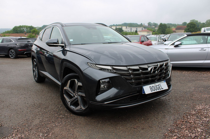 Hyundai TUCSON 4 EXECUTIVE T-GDI 230 CV HYBRIDE GPS 3D CAMÃRA TOIT PANO USB I-COKPIT BOITE AUTO Hybride GRIS CARBONE Occasion à vendre