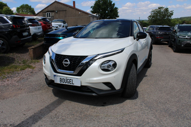 Photo 4 de l'offre de NISSAN JUKE III 1L DIG-T 114 CV N-CONNECT CAMÃRA CUIR GPS LINK USB FULL LEDS CLIM AUTO  BOITE 6V à 19500€ chez Bougel transactions