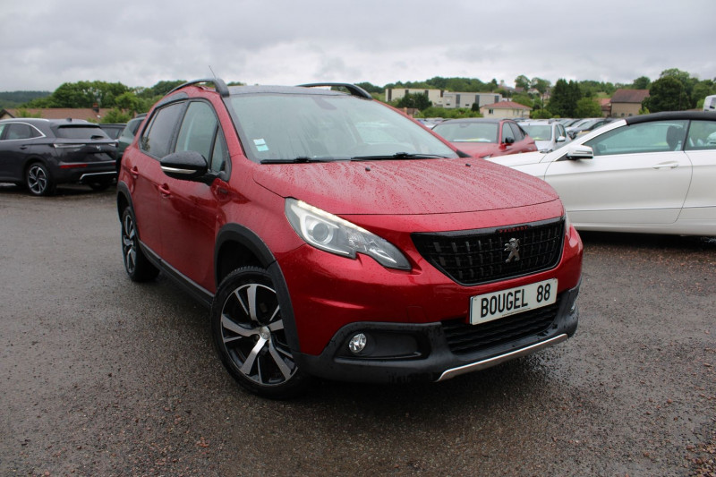 Peugeot 2008 II BLUE HDI 100 CV GT-LINE GPS 3D USB RE JA 17 TOIT PANO RADAR BLUETOOTH RÃGULATEUR Diesel ROUGE ULTIMATE Occasion à vendre