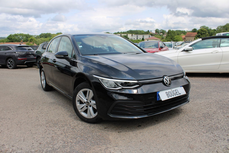 Photo Volkswagen GOLF 8 2.0 TDI SCR 115CH  LIFE 1ST Diesel NOIR INTENSE en vente chez Bougel transactions Volkswagen GOLF 8 2.0 TDI SCR 115CH  LIFE 1ST Diesel NOIR INTENSE Occasion à vendre