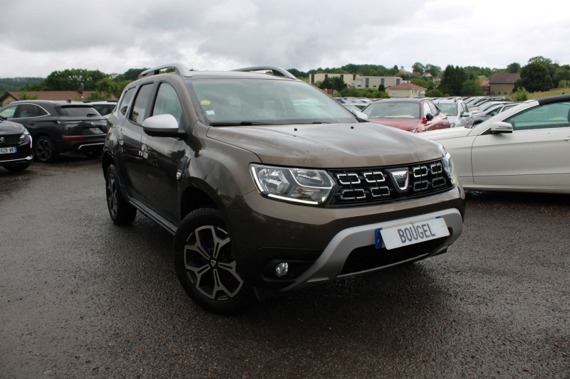 Dacia DUSTER III PRESTIGE BLUE DCI 115 CV GPS 3D CAMÃRA AUDIO MP3 USB JA 17 BLUETOOTH RÃGULATEUR Diesel MARRON GLACÃ Occasion à vendre