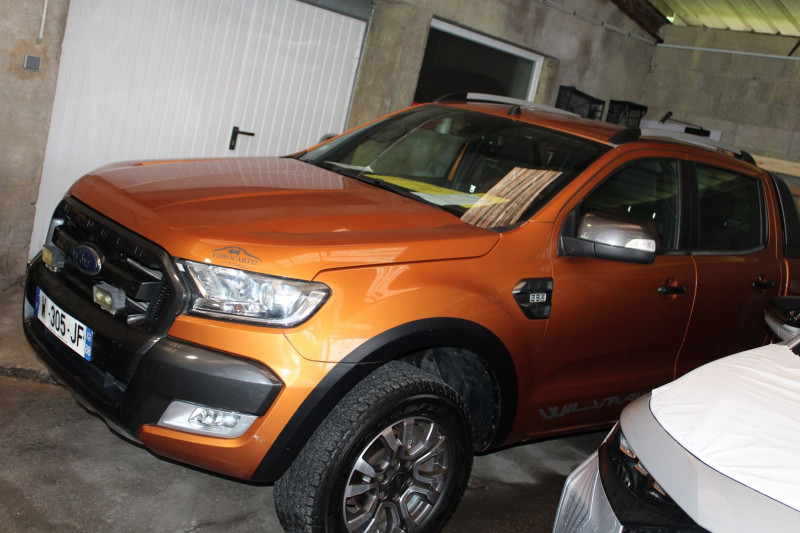 Ford RANGER 3L2 WILDTRAK 200 TDCI DIESEL BOITE AUTO CAMÃRA CUIR GPS ABS RÃGULATEUR  ATTELAGE Diesel ORANGE ARIZONA Occasion à vendre
