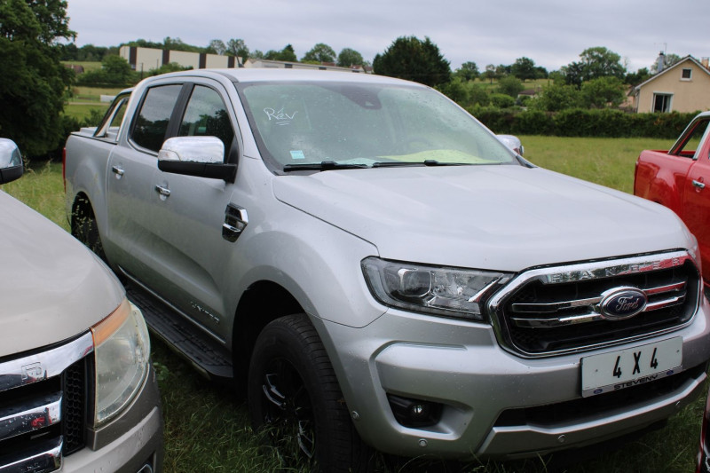 Ford RANGER PICK-UP LIMITED 2L BITURBO 213 CV 4X4 BOITE AUTO CAMÃRA GPS USB ABS ATTELAGE Diesel GRIS ALU Occasion à vendre