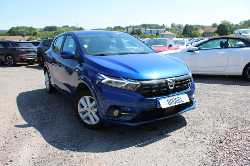 Photo 1 de l'offre de DACIA SANDERO 4 TCE 100 CV ECO-GPL CONFORT GPS CARPLAY CAMÃRA USB FULL LED RÃGULATEUR BLUETOOTH à 11500€ chez Bougel transactions
