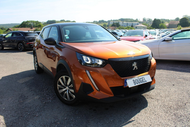 Peugeot 2008 III ACTIVE 100 CV ESSENCE GPS REGULATEUR LIMITEUR CAMERA........ Essence ORANGE FUSION Occasion à vendre