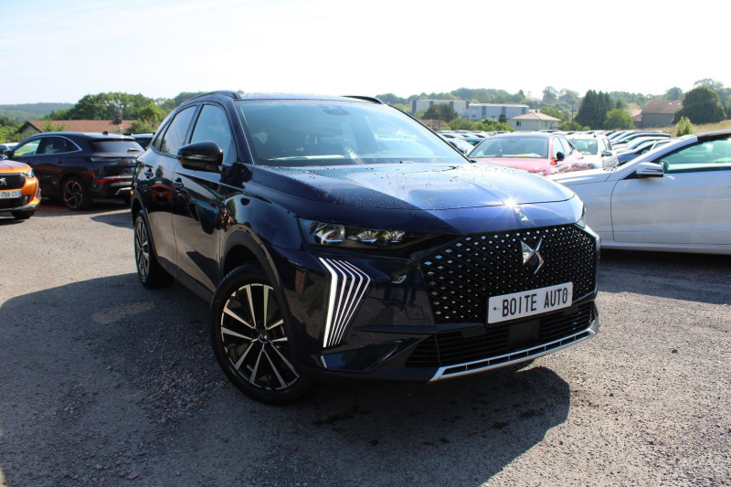 Ds DS 7 CROSSBACK II PALLAS BLUE HDI 130 CV GPS 3D CAMÃRA RE JA 19 FULL LED I-COKPIT BOITE AUTO EAT-8 Diesel BLEU SAPHIR Occasion à vendre