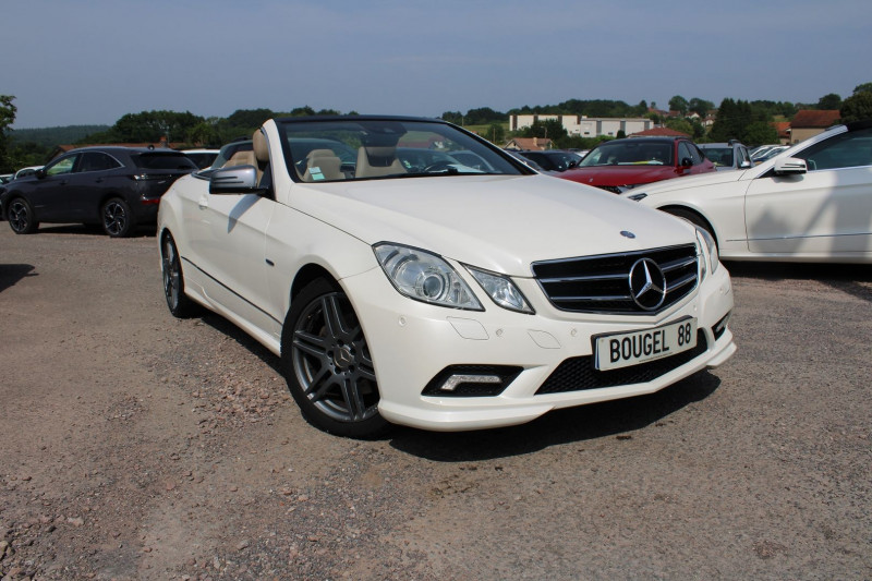 Mercedes-Benz CLASSE E CABRIOLET 350 CDI EXECUTIVE BE BA Diesel BLANC NACRÃ Occasion à vendre