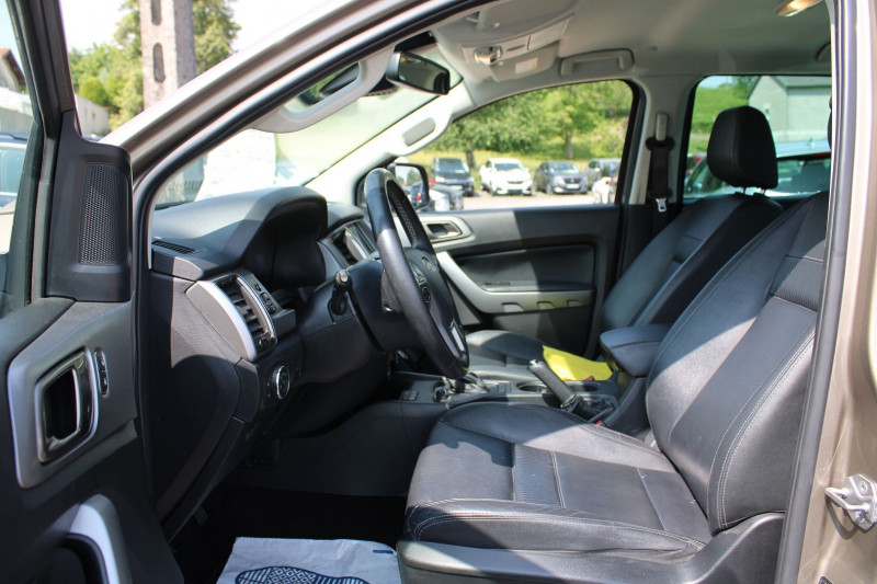 Photo 9 de l'offre de FORD RANGER PICK-UP LIMITED 2L BITURBO 213 CV 4X4 BOITE AUTO CAMÃRA GPS CUIR ABS  ATTELAGE à 29990€ chez Bougel transactions