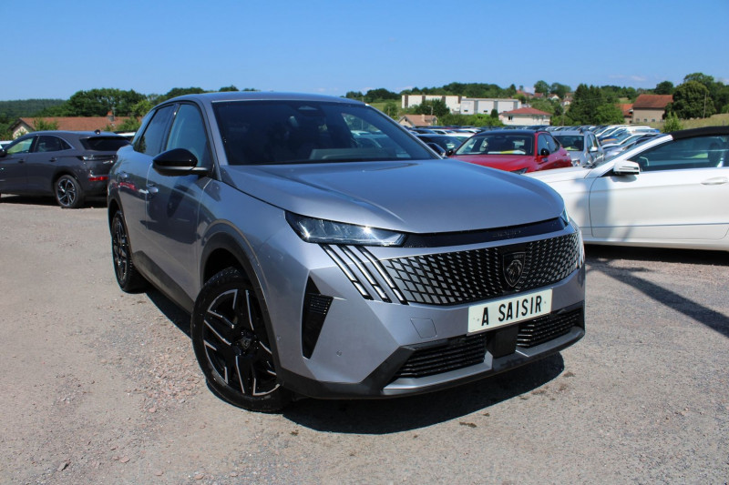 Peugeot 3008 PHASE 5 HYBRID 145 CV ALLURE EAT8 BOITE AUTO CAMÃRA 360 GPS 3D USB CUIR FULL LEDS  JA 19 Hybride GRIS ARTENSE Occasion à vendre